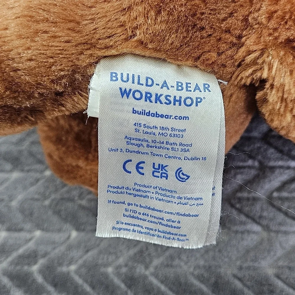 Build-A-Bear Workshop Pokemon Eevee Plush‎ Brown Stuffed Animal Toy BAB